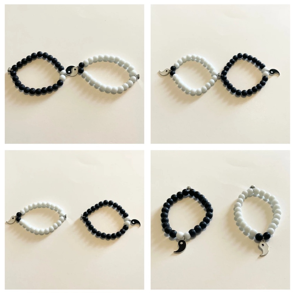 Yin & Yang Friendship Couples Bracelets